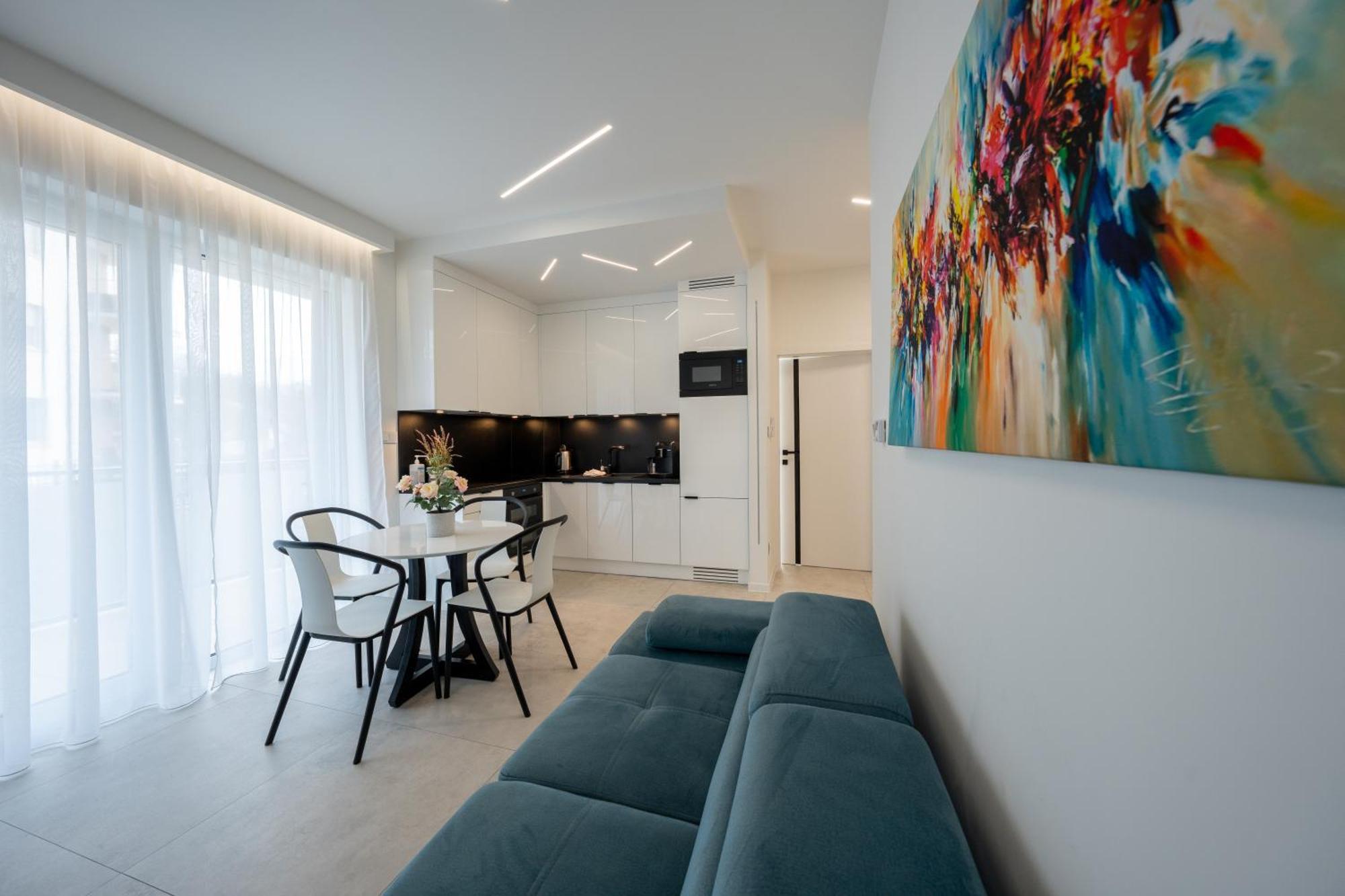 Apartament Z Tarasem Morska 8 Rewal 50M Do Morza Apartment Bagian luar foto